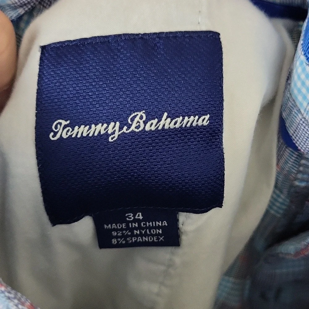 Men's Tommy Bahama Driver Performance Stretch Plaid 10